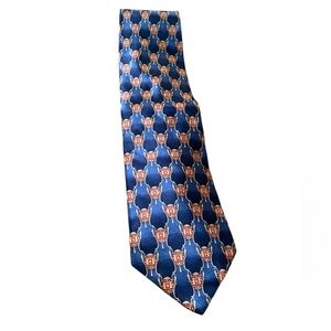 👔 Faberge Navy Blue Tie